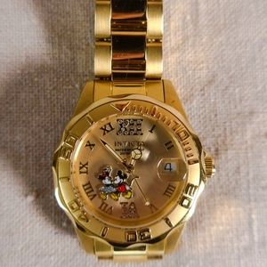 Invicta Disney Limited Edition 38mm Gold Tone Quartz Women’s Watch